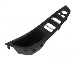 BMW F10-F10Lci Cam Düğme Çerçevesi Sol Kapı Kolu 51417225873 (Siyah) - 1