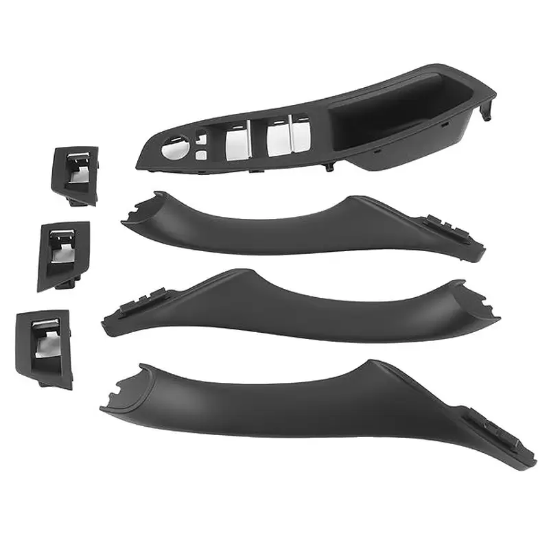 BMW F10 İÇ KAPI KOLU TUTAMAK SET SİYAH 7 PARÇA 51417225873