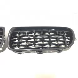 BMW F30 Ön Panjur Böbrek Izgara Diamond Model Piano Black OEM1303167 - 4