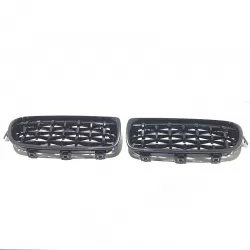 BMW F30 Ön Panjur Böbrek Izgara Diamond Model Piano Black OEM1303167 - 5