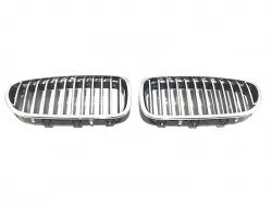 BMW F10 Lci Ön Panjur Sağ-Sol Takım 51137203650-51137203649 | F10 Lci Ön Böbrek - Izgara Takım - 1