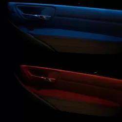 BMW F30 Mavi 2 Renk Ambiyans Aydınlatma - 1