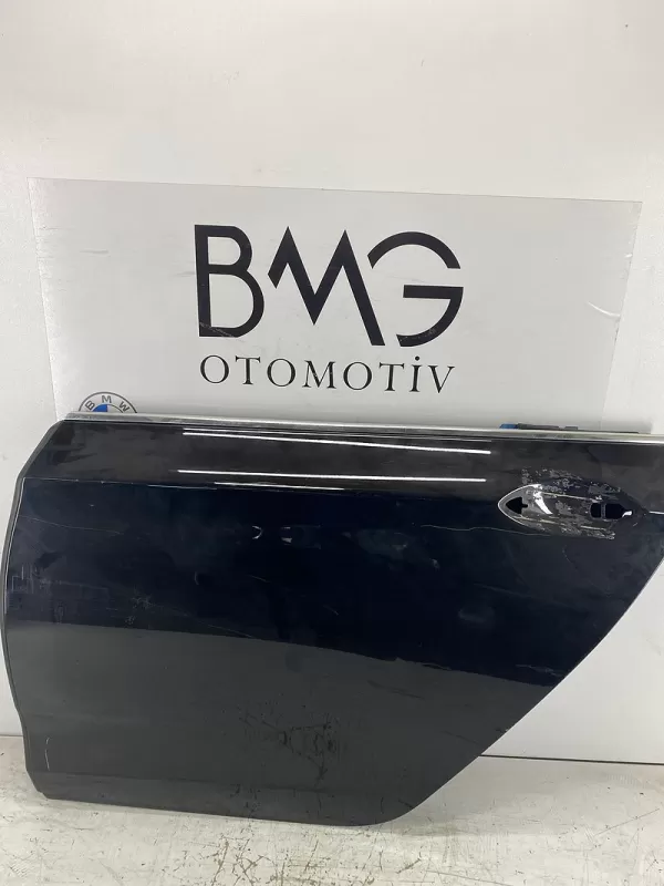 BMW F07 GT Sol Arka Kapı 41527228149 (Siyah Mat)