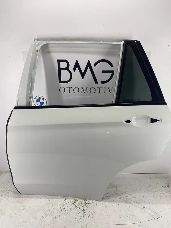 BMW X6 F16 Sol Arka Kapı 41517386743 (Beyaz)