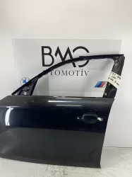 BMW E87 Sol Ön Kapı 41517191011 (Siyah Metalik) - 1