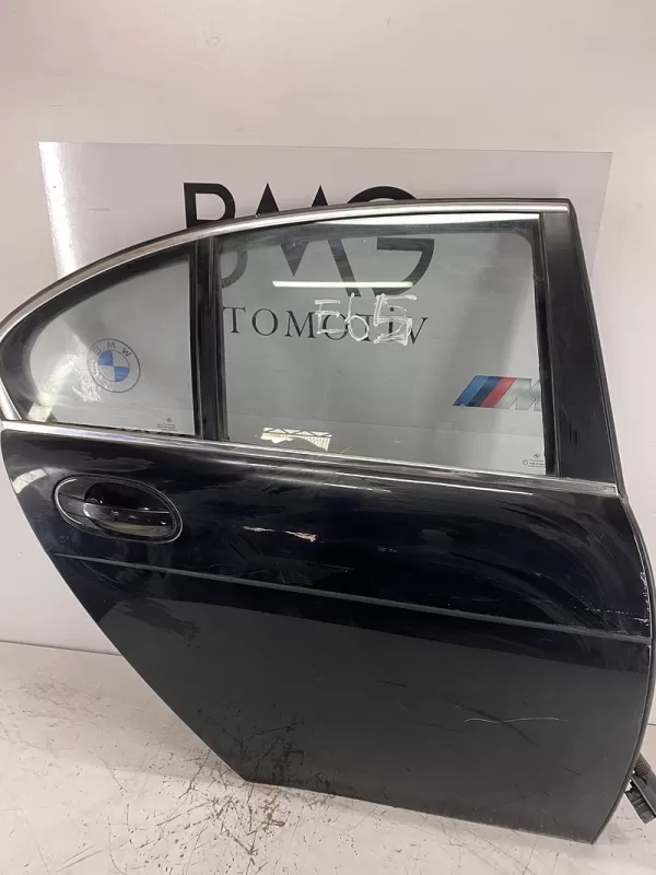BMW E65 Sağ Arka Kapı 41517202084 (Siyah Metalik)
