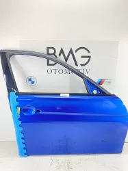 BMW F30 Sağ Ön Kapı 41007298566 (Estoril Mavi) - 1