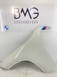 BMW X1 E84 Sol Ön Çamurluk 41002993155 (Beyaz) - 2