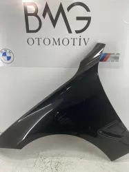 BMW F34 GT Sol Ön Çamurluk 41007329545 (Siyah Metalik) - 2