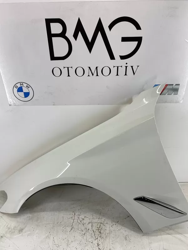 BMW G30 Sol Ön Çamurluk 41007443687 (Sedef Beyaz)