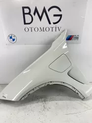 BMW X6 F16 Sol Ön Çamurluk 51657418955 (Beyaz) - 1