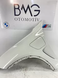 BMW X6 F16 Sol Ön Çamurluk 51657418955 (Beyaz) - 2
