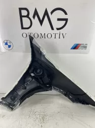 BMW X6 F16 Sol Ön Çamurluk 51657418955 (Beyaz) - 3