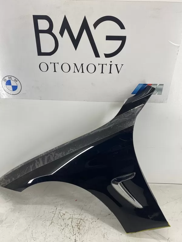 BMW F32 Sol Ön Çamurluk 41357438441 (Siyah Mat)