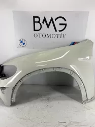 BMW X5 E70 Sol Ön Çamurluk 51657178393 (Beyaz) - 2