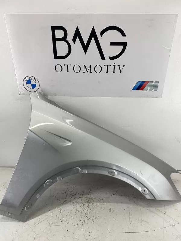 BMW X3 F25 Sağ Ön Çamurluk 41357267324 (Gri)