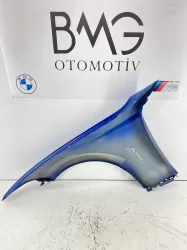 BMW F20 Sağ Ön Çamurluk 41007284646 (Estoril Mavi) - 3