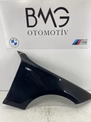 BMW E87 Sağ Ön Çamurluk 41357133228 (Siyah Metalik) - 2