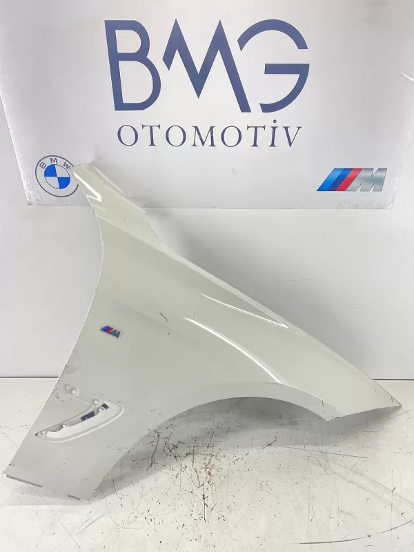 BMW F34 GT Sağ Ön Çamurluk 41007329542 (Beyaz)