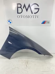 BMW E90 Sağ Ön Çamurluk 41357135680 (Siyah Metalik) - 2