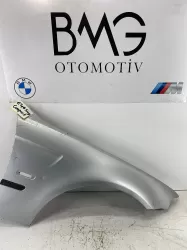 BMW E46 Compact Sağ Ön Çamurluk 41357016206 (Gri) - 2
