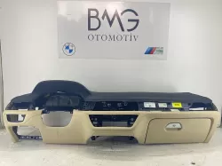 BMW G11 Torpido 51459389022 | G11 Head-Up Dikişli Torpido (Bej) - 4
