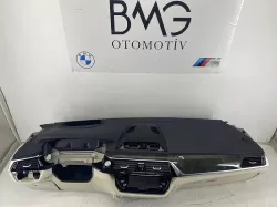 BMW M5 F90 Torpido 51458074916 |F90 Head-Up Dikişli Torpido (Bej) - 1