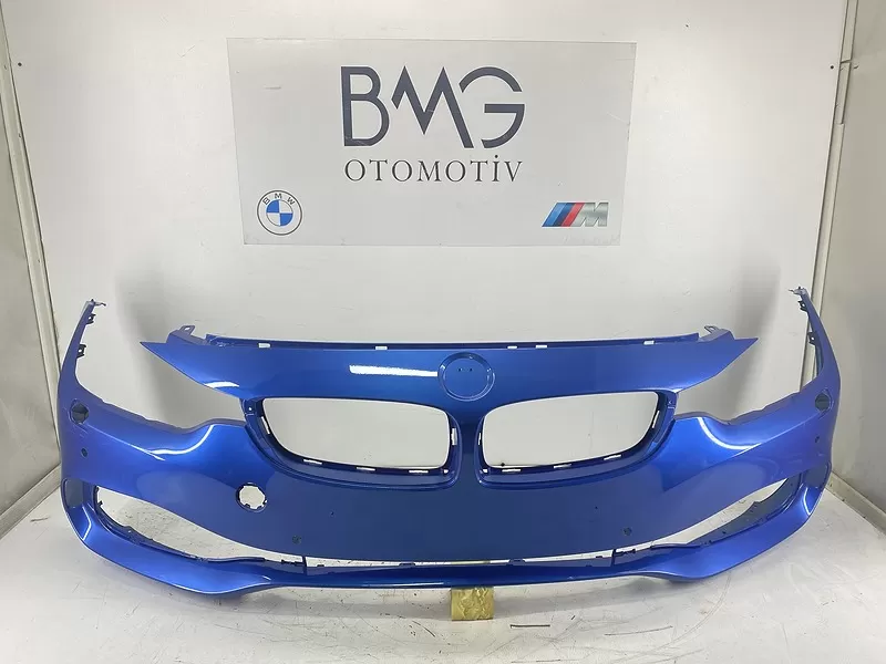 BMW F32 Ön Tampon 51117363275 (Estoril Mavi)