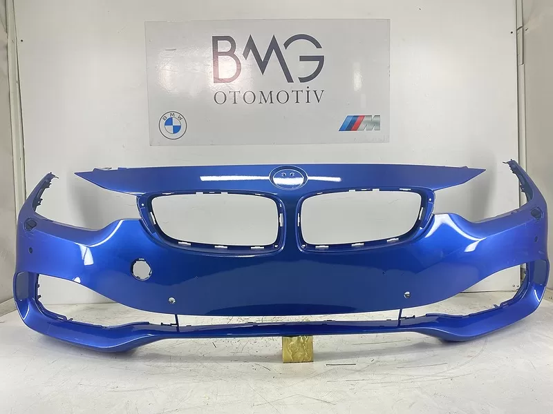 BMW F36 Ön Tampon 51117363275 (Estoril Mavi)