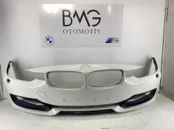 BMW F30 Ön Tampon 51117293022 | F30 Sportline Ön Tampon (Beyaz) - 3