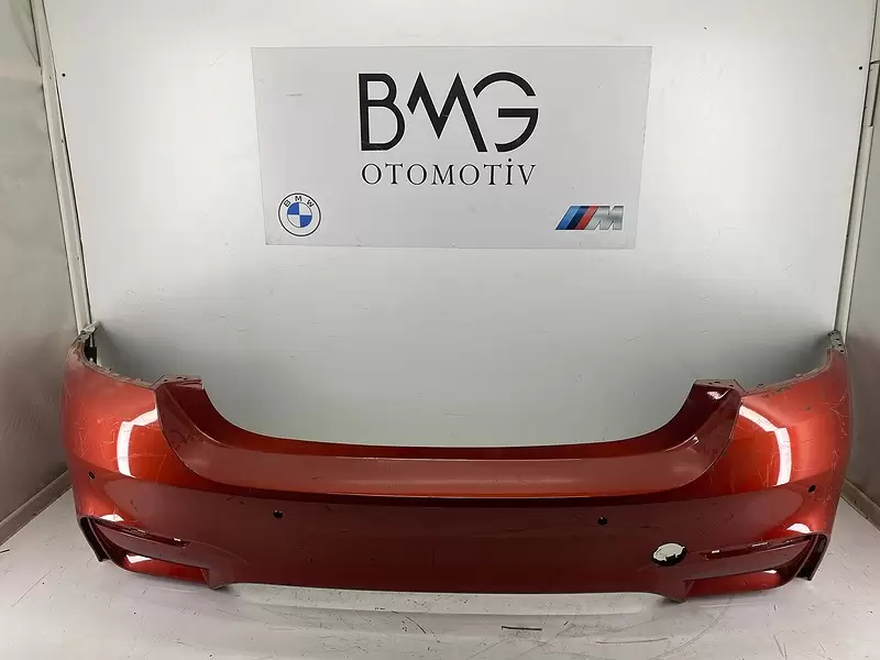 BMW F82 Arka Tampon 51128055991 | F82 M4 Arka Tampon (Kırmızı)