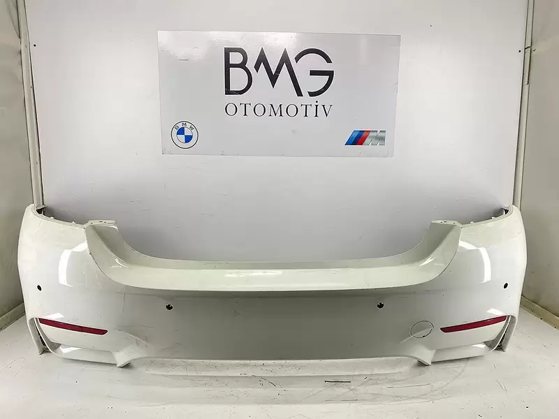 BMW F82 Arka Tampon 51128055991 | F82 M4 Arka Tampon (Beyaz)