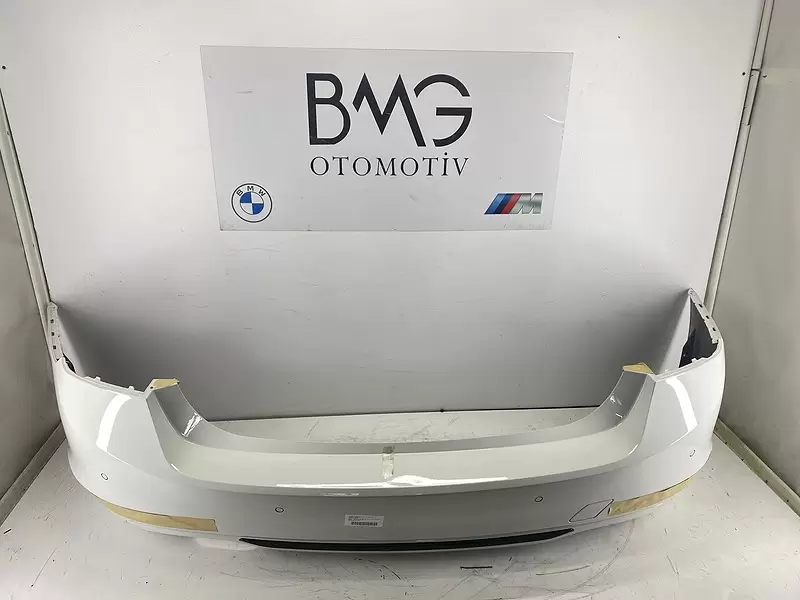 BMW F30 Sportline Arka Tampon 51127312724 | F30 Arka Tampon (Beyaz)