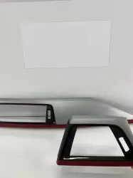 BMW F32 Alt Kırmızı Üst Dekorlu Gümüş Trim Seti KÇM ( Orjinal) - 1