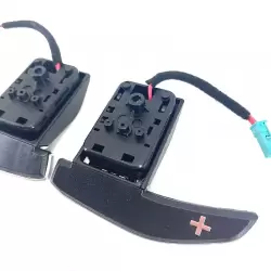 BMW F10 Siyah Direksiyon F1 Vites Kulakçık Paddle Shift - 2