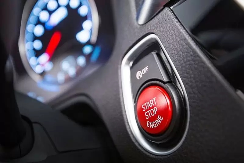 BMW F30 M Performance Kırmızı Start Stop Tuşu