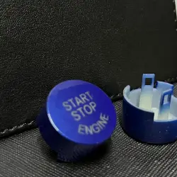 BMW F30 M Performance Mavi Start Stop Tuşu - 2
