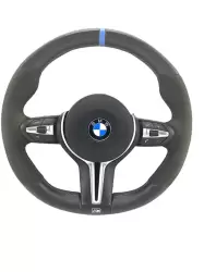 BMW F32 M Performance Direksiyon Simidi Alcantara | Cruise Kontrol (Yeni Orjinal) - 1
