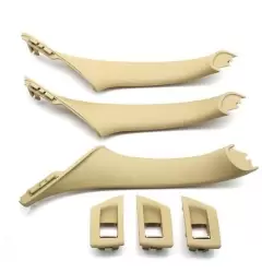 BMW F10 İÇ KAPI KOLU TUTAMAK SET KOYU BEJ 7 PARÇA 51417225875 - 3