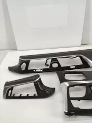 BMW G30 Koyu Ahşap Desenli Trim Seti - 3