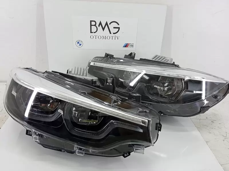 BMW F32 Lci Adaptive Led Far Takım 63118738707 - 63118738708 (Yeni Orjinal)
