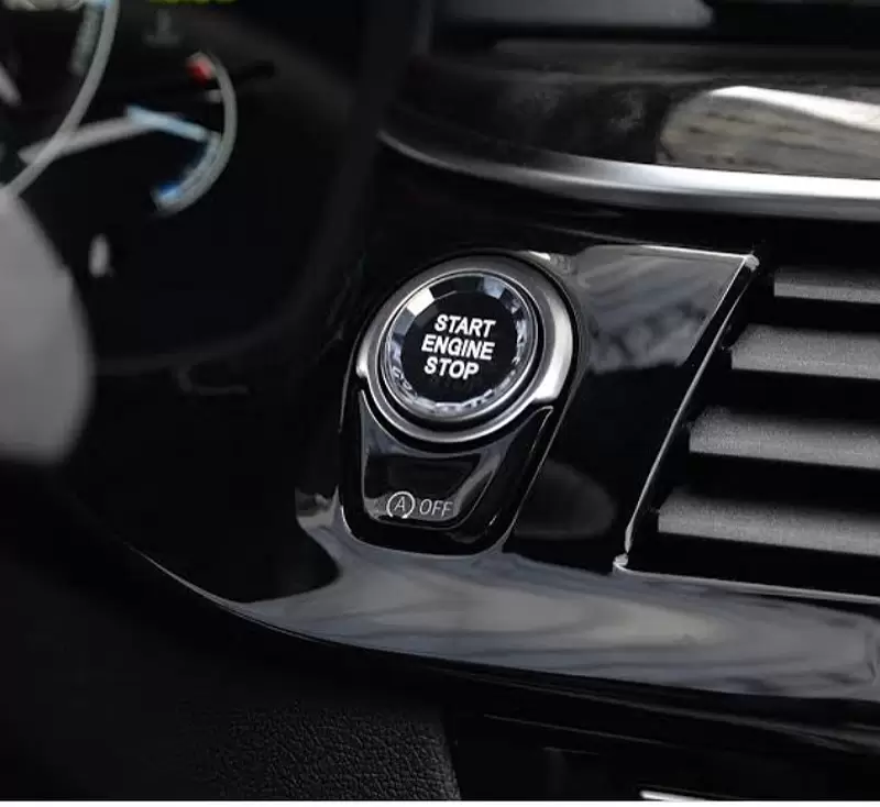 Bmw 5 Serisi G30 Kristal Start-Stop Tuşu