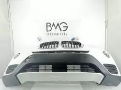 BMW X4 F26 Normal Ön Tampon 51117389905 (Beyaz) - 2