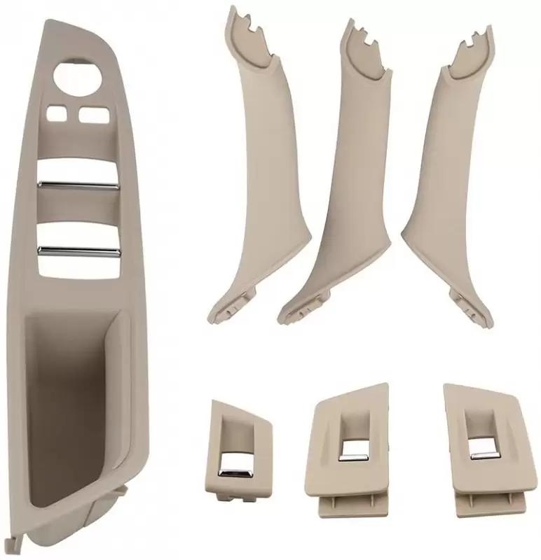 BMW F10 İÇ KAPI KOLU TUTAMAK SET AÇIK BEJ 7 PARÇA 51417225875