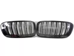 BMW F10 Piano Black Ön Böbrek Panjur Izgara Sağ Sol Takım - 1