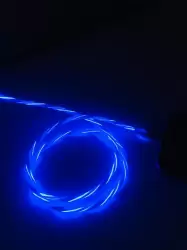 Ledli Telefon Şarj Kablosu - 2