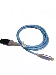 Ledli Telefon Şarj Kablosu - 3