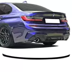 BMW 3 Serisi G20 Bagaj Üstü Spoiler Piano Black - 1