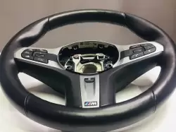 BMW G30 M Performance Siyah Deri Dikişli Isıtmalı Direksiyon Simidi - 2