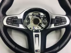 BMW G30 M Performance Siyah Deri Dikişli Isıtmalı Direksiyon Simidi - 4